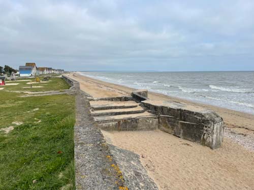 Nein, keine Treppe, sondern Fundament f�r Doppelschartenstand f�r 5cm Kwk